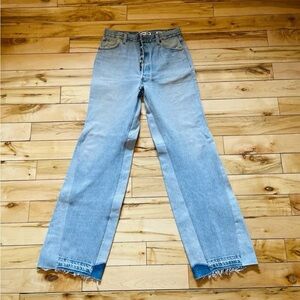 Re/Done Levi Flare 26 inseam 33"